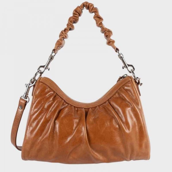 Lancaster - Sac baguette en cuir...