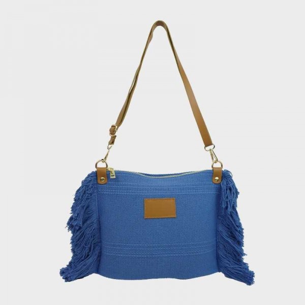 Anais - Sac bandoulière à franges...