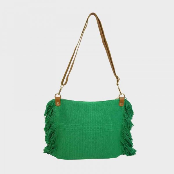 Anais - Sac bandoulière à franges...