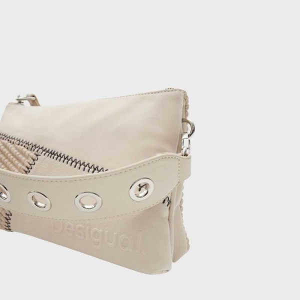 Desigual - Sac bandoulière patchwork...