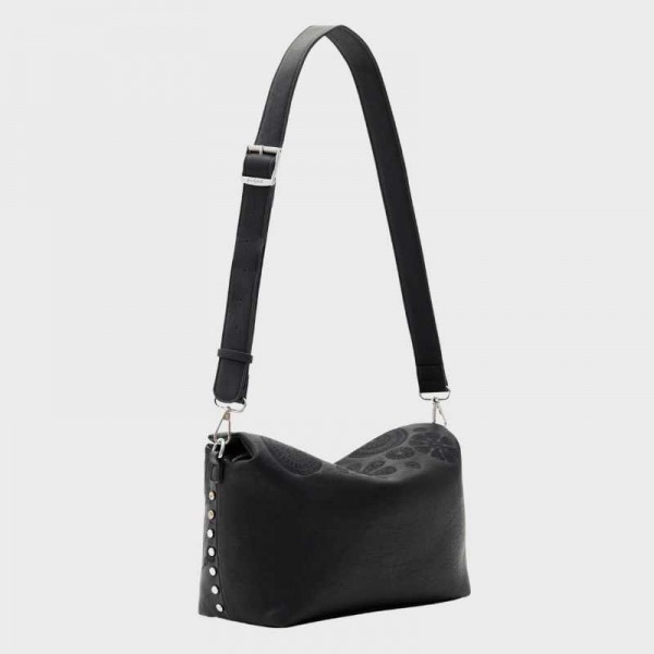 Desigual - Sac bandoulière brodé...