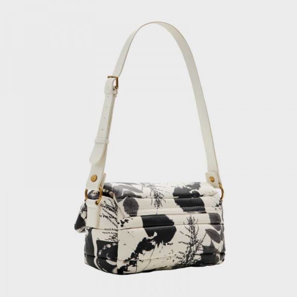 Desigual - Sac bandoulière feuilles...