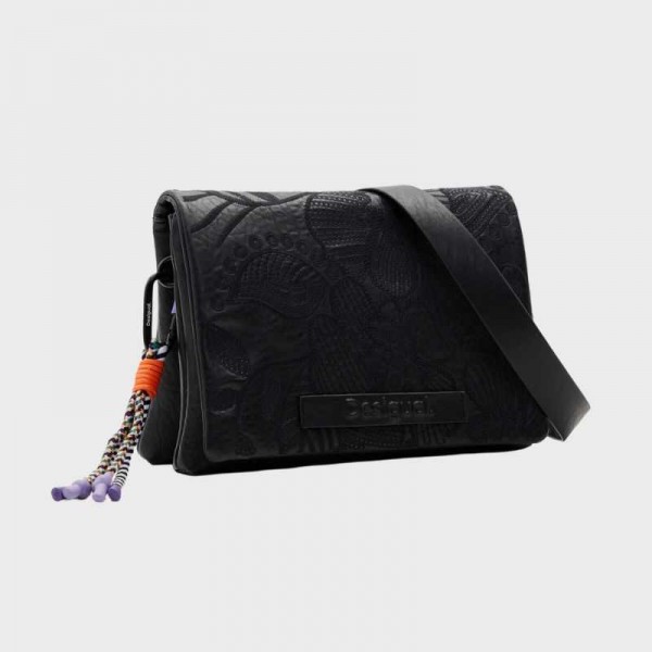 Desigual - Sac bandoulière à relief...