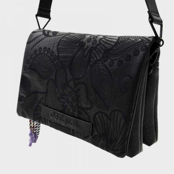 Desigual - Sac bandoulière à relief...