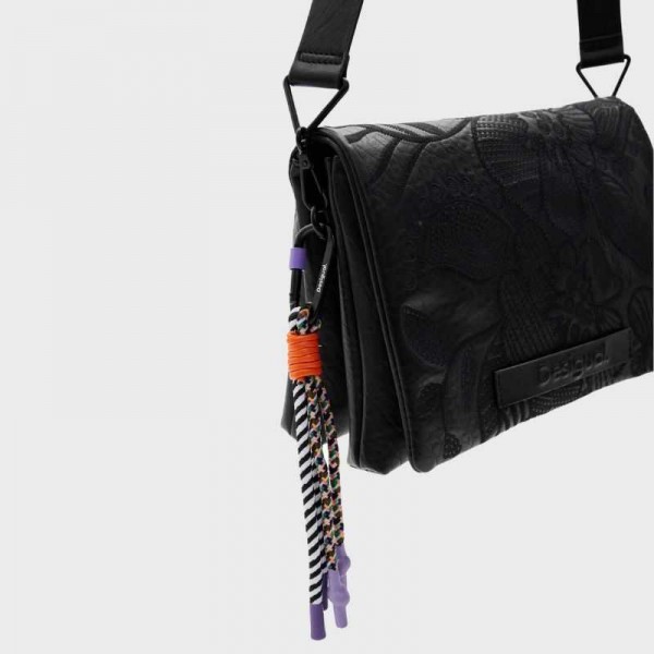 Desigual - Sac bandoulière à relief...