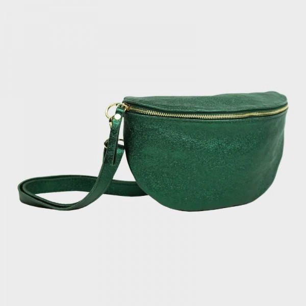 Anais - Grand sac banane en cuir