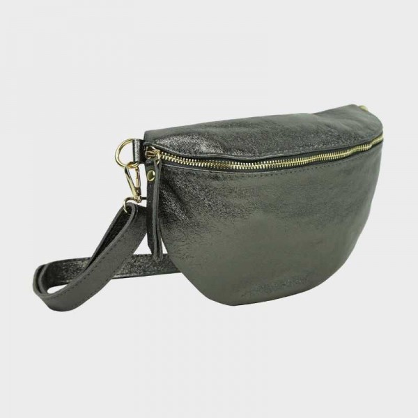 Anais - Grand sac banane en cuir