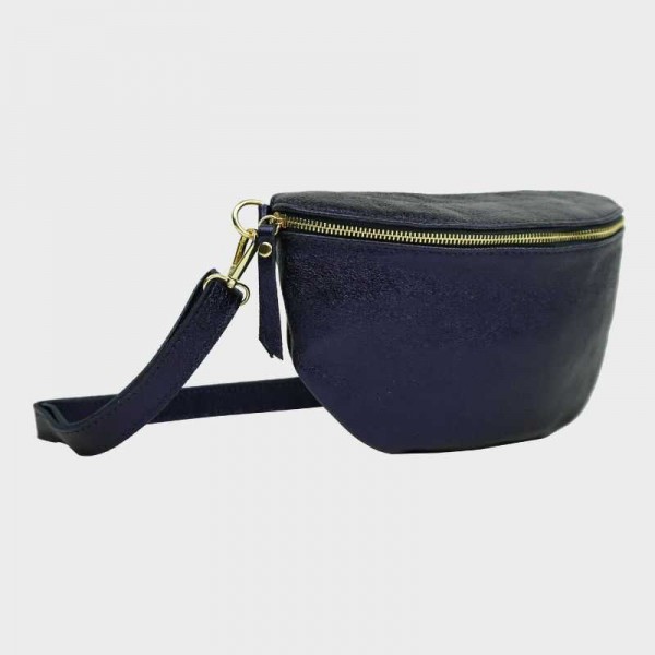 Anais - Grand sac banane en cuir