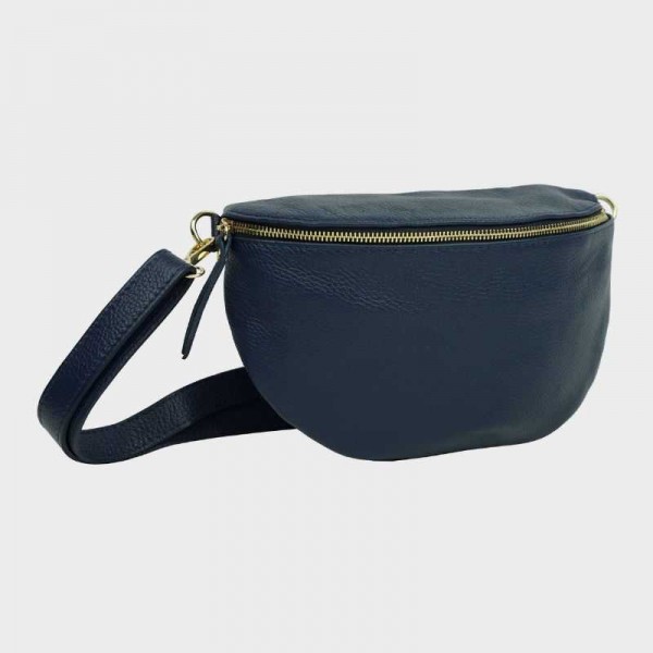 Anais - Grand sac banane en cuir