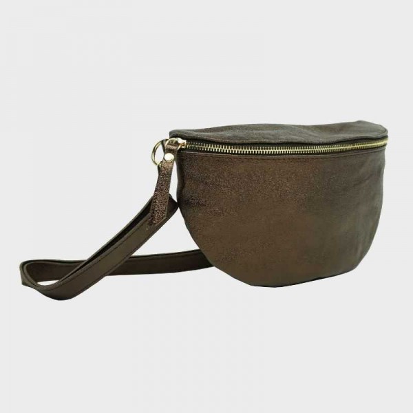 Anais - Grand sac banane en cuir