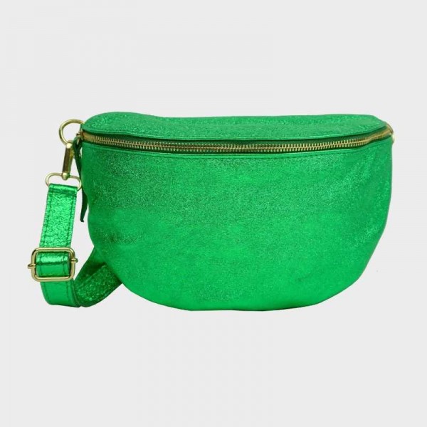 Anais - Grand sac banane en cuir