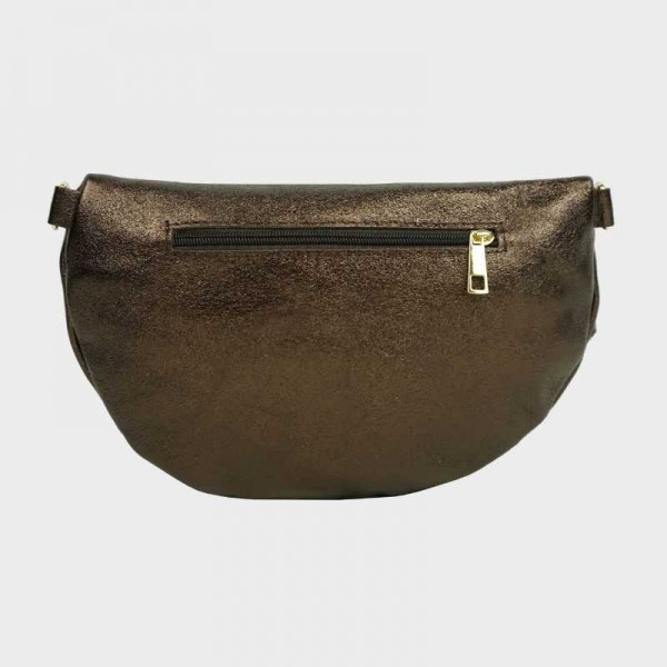 Anais - Grand sac banane en cuir