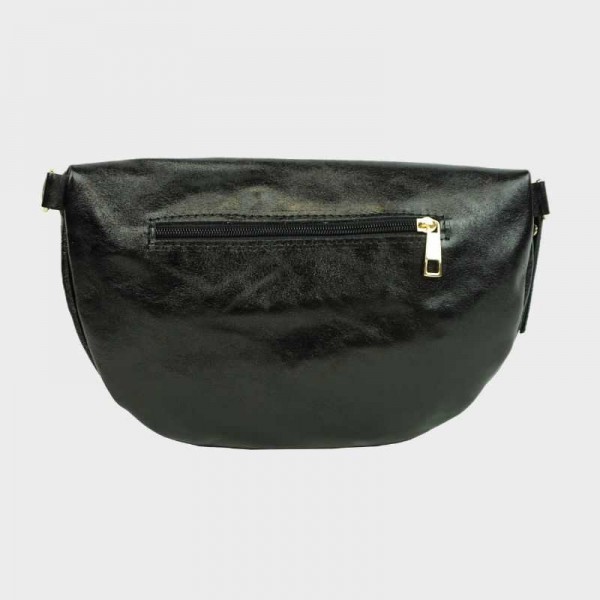 Anais - Grand sac banane en cuir