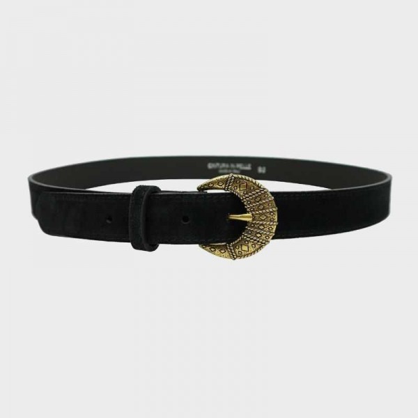 Ceinture boucle dorée femme 2025