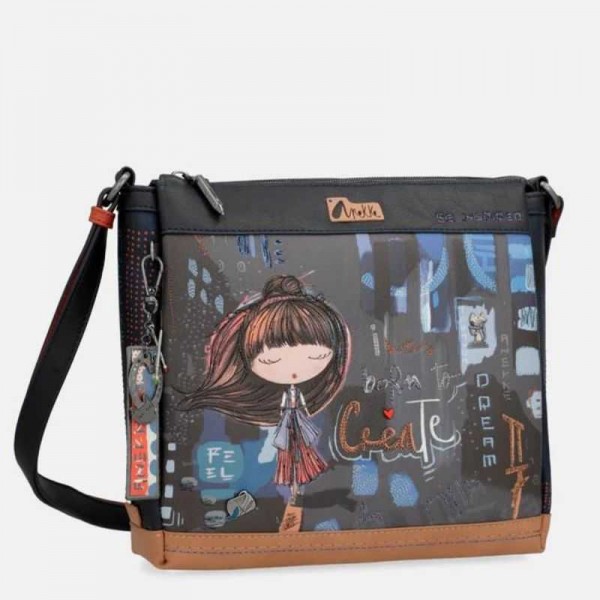Anekke - Sac bandoulière contemporain...
