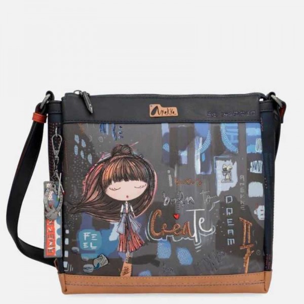 Anekke - Sac bandoulière contemporain...