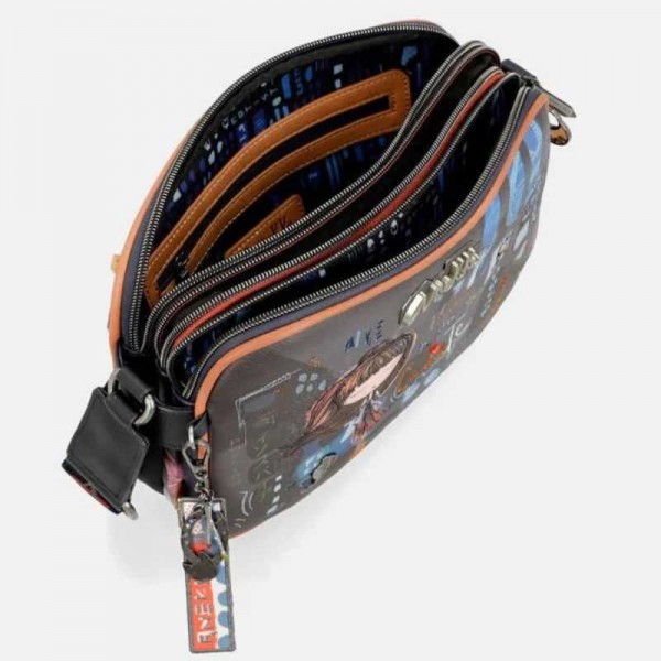 Anekke - Besace 3 compartiments...