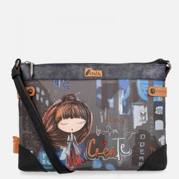 Anekke - Sac bandoulière contemporain...