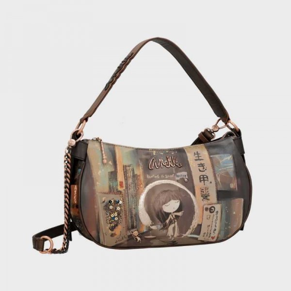 Anekke - Sac porté épaule ovale Shoen...