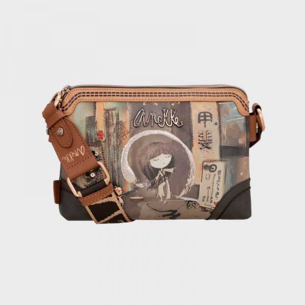 Anekke - Sac bandoulière double... Anekke - Sac bandoulière double...