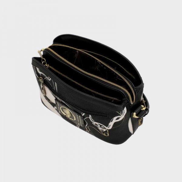 Anekke - Sac bandoulière Noir 3... Anekke - Sac bandoulière Noir 3...