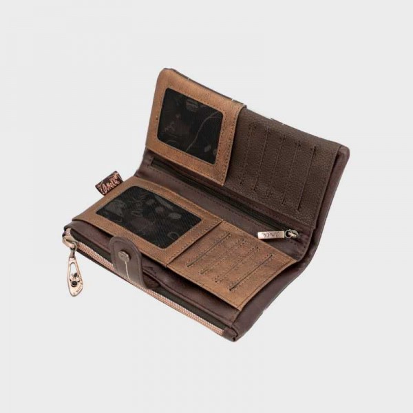 Anekke - Portefeuille Marron nature...