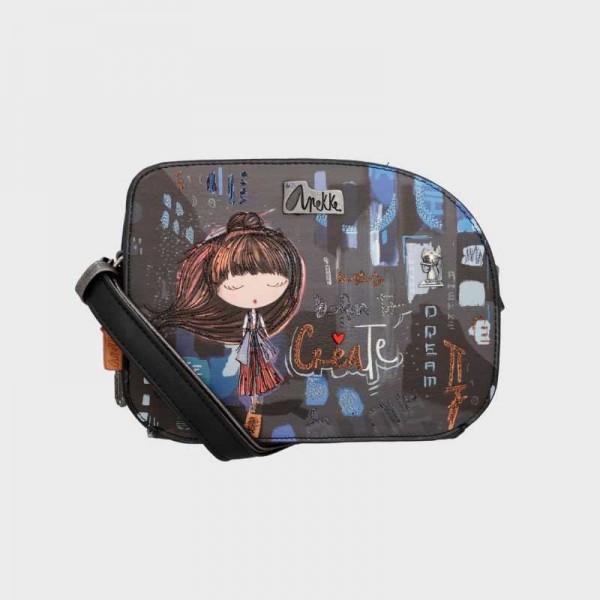 Anekke - Sac bandoulière geometric...