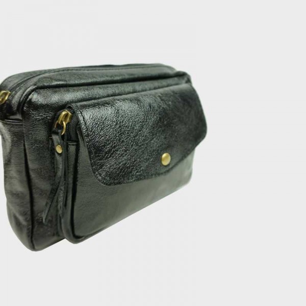 Anais - Sac bandoulière en cuir...