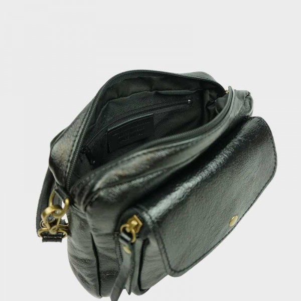 Anais - Sac bandoulière en cuir...