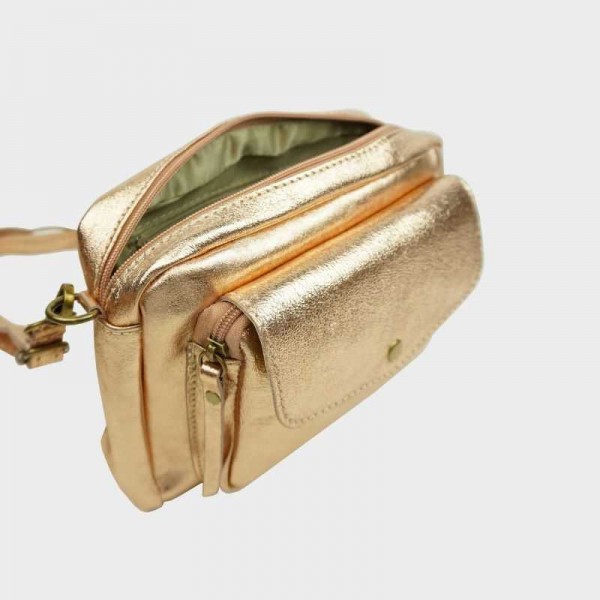 Anais - Sac bandoulière en cuir...