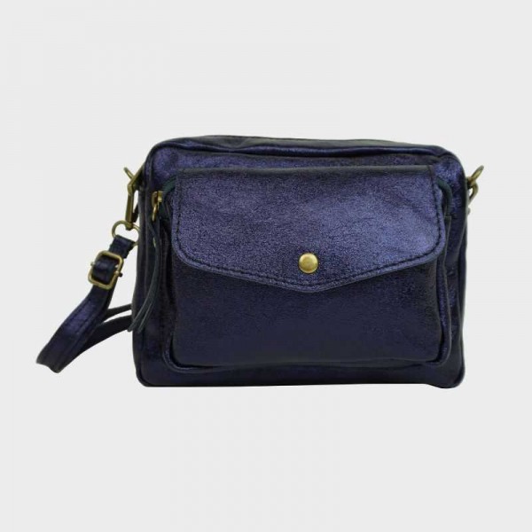 Anais - Sac bandoulière en cuir...