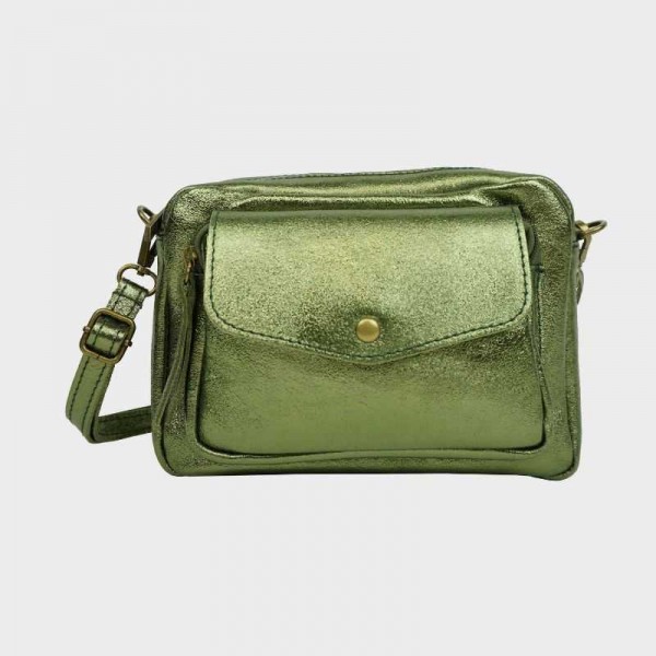 Anais - Sac bandoulière en cuir...