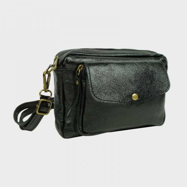 Anais - Sac bandoulière en cuir...