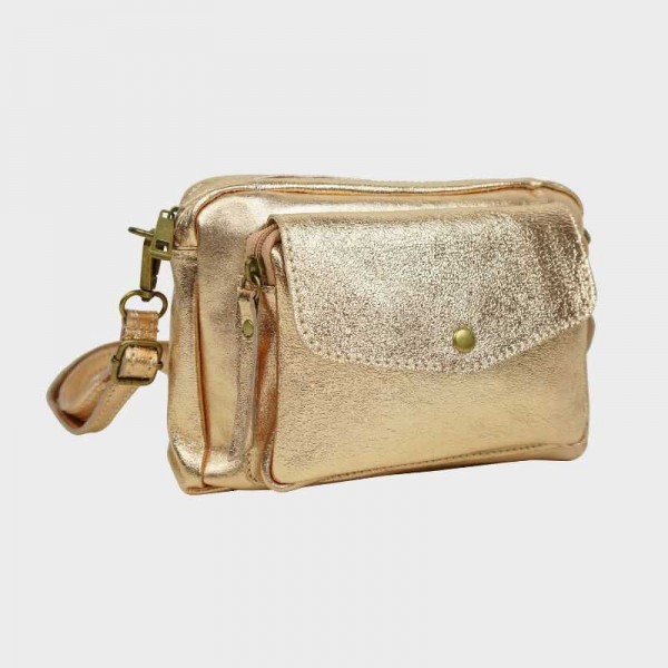 Anais - Sac bandoulière en cuir...