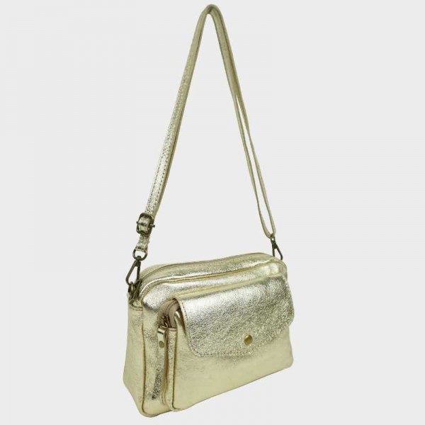 Anais - Sac bandoulière en cuir...