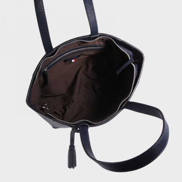 Loxwood - Cabas zippé en cuir grainé... Loxwood - Cabas zippé en cuir grainé...