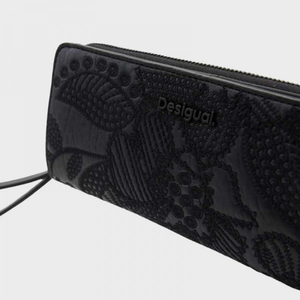 Desigual - Portefeuille broderie...