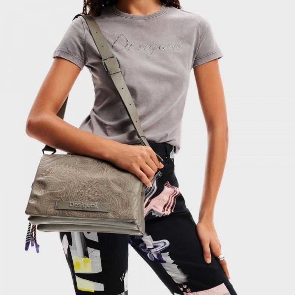 Desigual - Sac bandoulière à relief... Desigual - Sac bandoulière à relief...