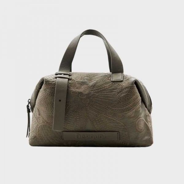 Desigual - Sac à main broderie fleurs...