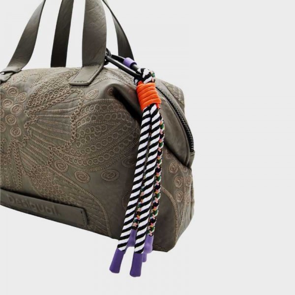 Desigual - Sac à main broderie fleurs...