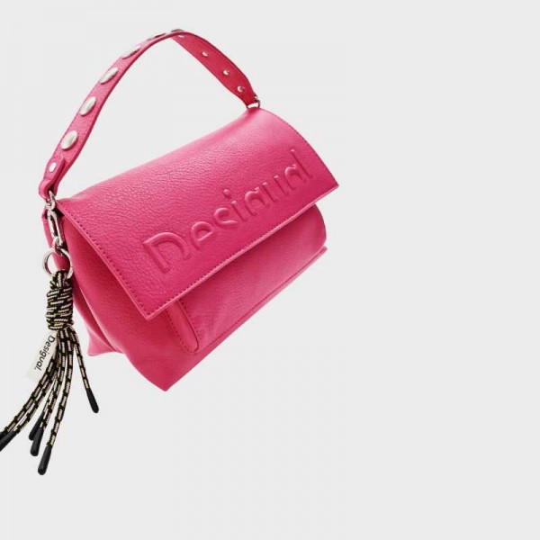 Desigual - Sac bandoulière demi-logo... Desigual - Sac bandoulière demi-logo...