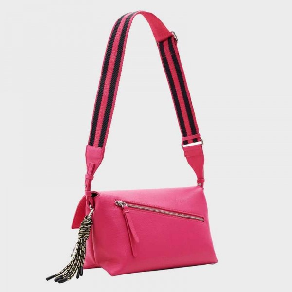 Desigual - Sac bandoulière demi-logo... Desigual - Sac bandoulière demi-logo...