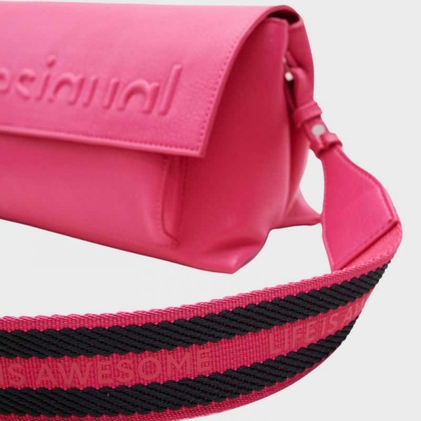 Desigual - Sac bandoulière demi-logo... Desigual - Sac bandoulière demi-logo...