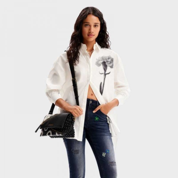 Desigual - Sac bandoulière patchwork...