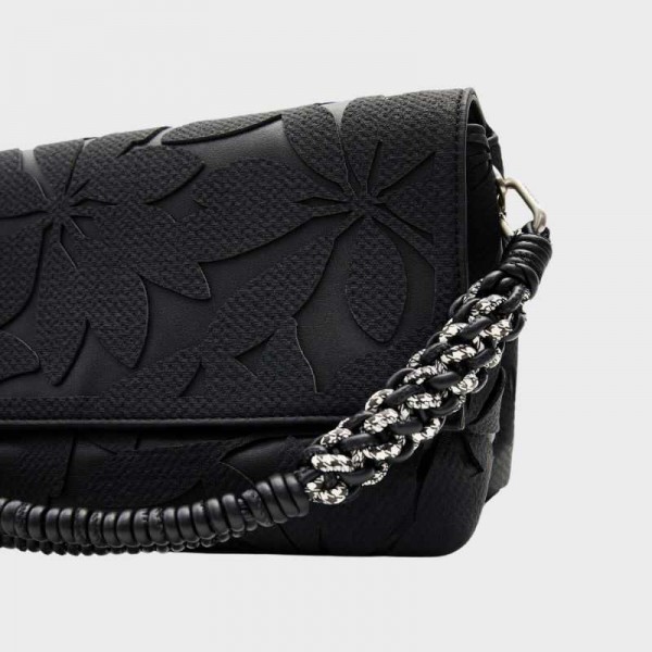 Desigual - Sac bandoulière à fleurs...