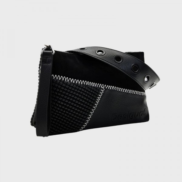 Desigual - Sac bandoulière patchwork...