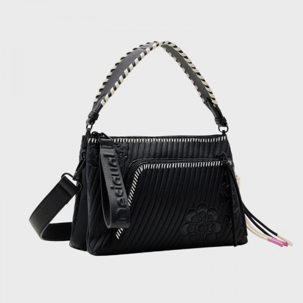 Desigual - Sac bandoulière à relief... Desigual - Sac bandoulière à relief...
