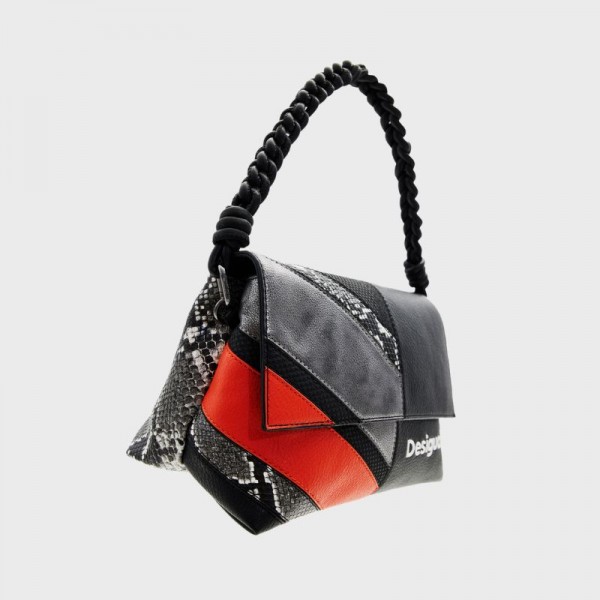 Desigual - Sac bandoulière patchwork...