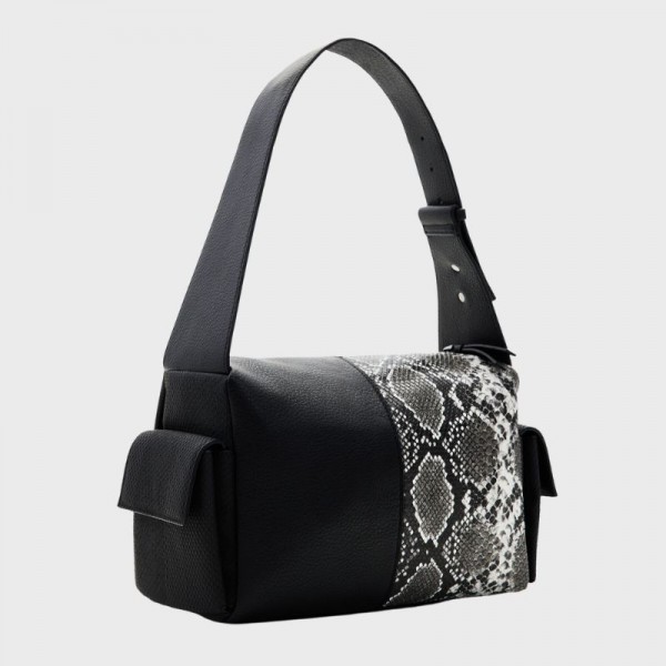 Desigual - Sac porté épaule patchwork... Desigual - Sac porté épaule patchwork...