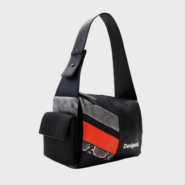 Desigual - Sac porté épaule patchwork... Desigual - Sac porté épaule patchwork...